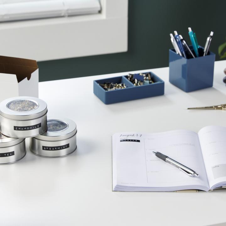 Produktbild Dymo Prägeband 3D (0.90 cm, Schwarz)