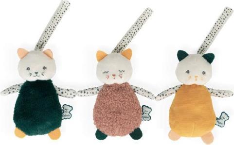 Produktbild Kaloo Stimuli - Sensorisches Kuscheltierset - Katze - 14cm (14 cm)
