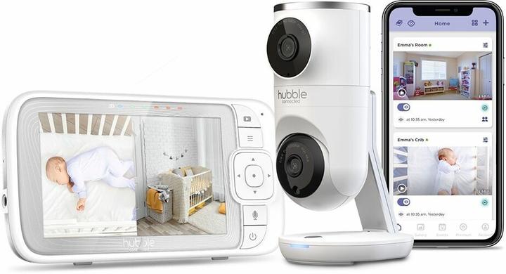 Actual product image Hubble Connected Nursery Pal Dual Vision (Baby Monitor Audio, 300 m)