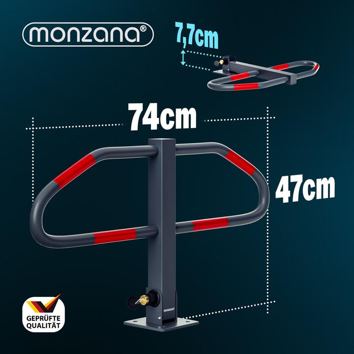 Actual product image Monzana Parking barrier