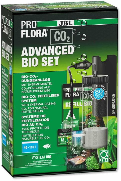 JBL Aquaristik und Terraristik ProFlora CO2 Advanced Bio Set (Aquarium Dünger)