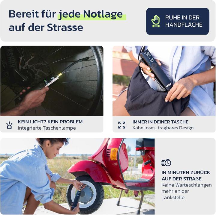 Produktbild Woowind Ventus Ride Elektrische Luftpumpe