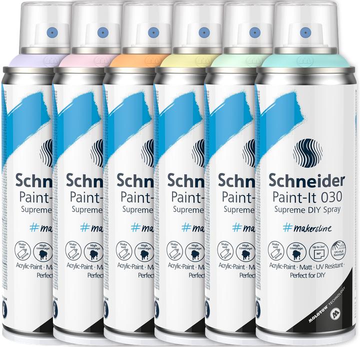 Actual product image Schneider Spray Paint-It 030 Supreme DIY Spray (200 ml)