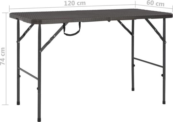 Image du produit vidaXL Gartentisch (120 x 60 x 74 cm)