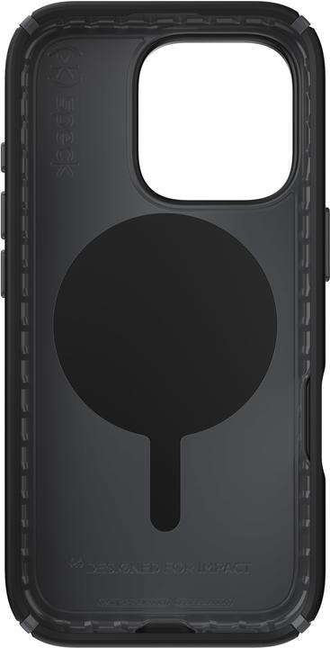 Actual product image speck Presidio2 Pro + ClickLock Apple iPhone 16 Pro Black - with Microban (Apple iPhone 16 Pro)
