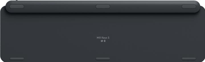 Image du produit Logitech Mx Keys S - Graphite - Nlb - Bt (BE, Sans fil)