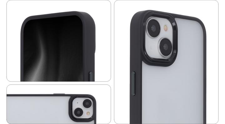 Immagine prodotto Tecto Shield Satin Elegant Matt iPhone 16 Plus cover black (Apple iPhone 16 Plus)