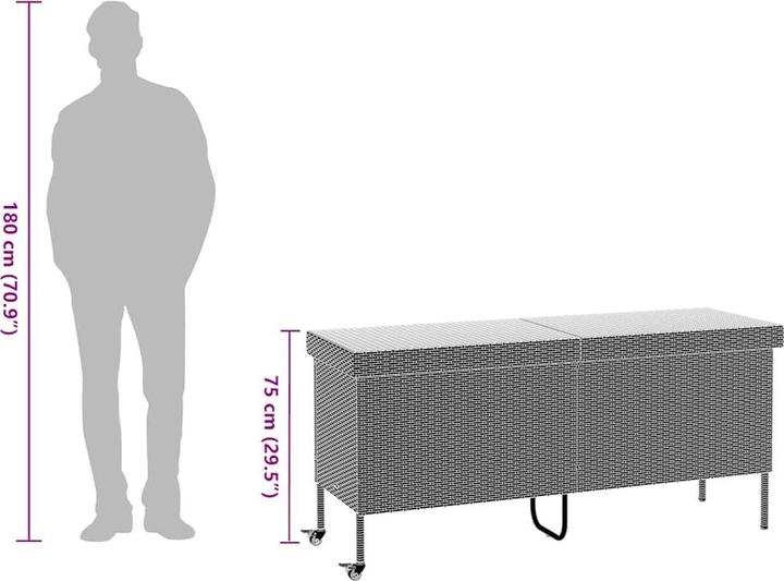 Produktbild vidaXL Gartentruhe