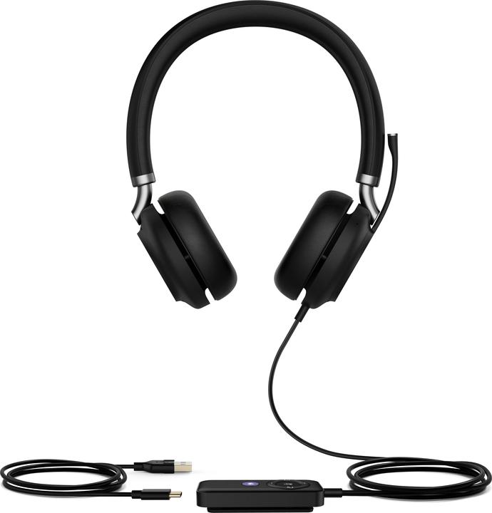Actual product image Yealink USB Wired Headset (Wireless, Cable, USB-C)