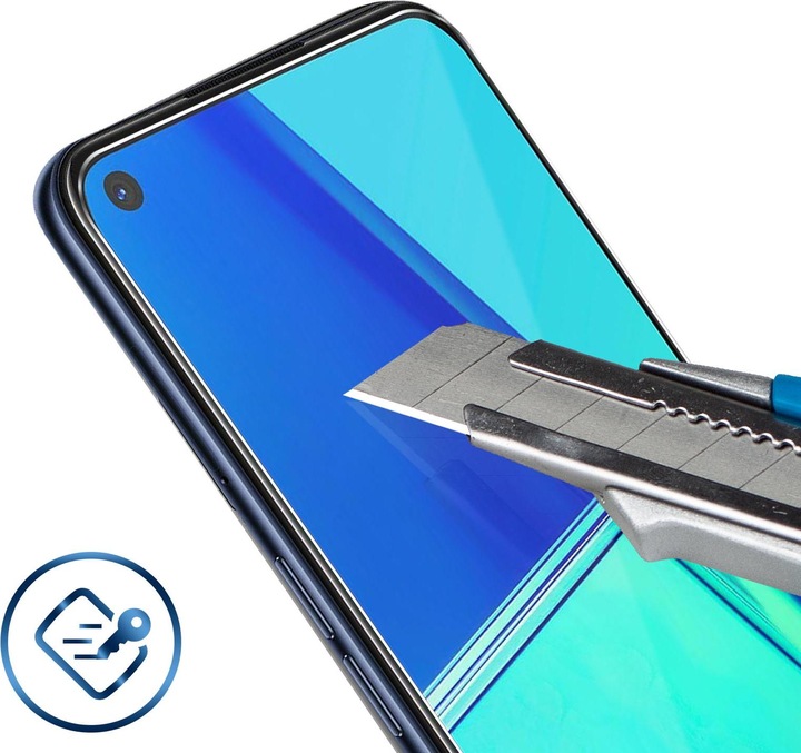 Produktbild Avizar Kristallklare Folie, Glas-Displayschutz (1 Stück, Oppo A72)