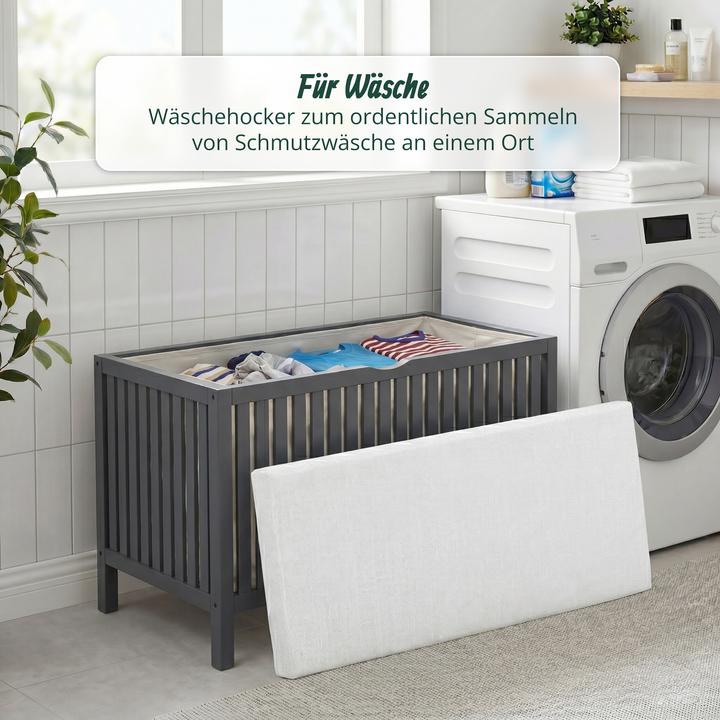 Image du produit Relaxdays panier-linge (95 l)
