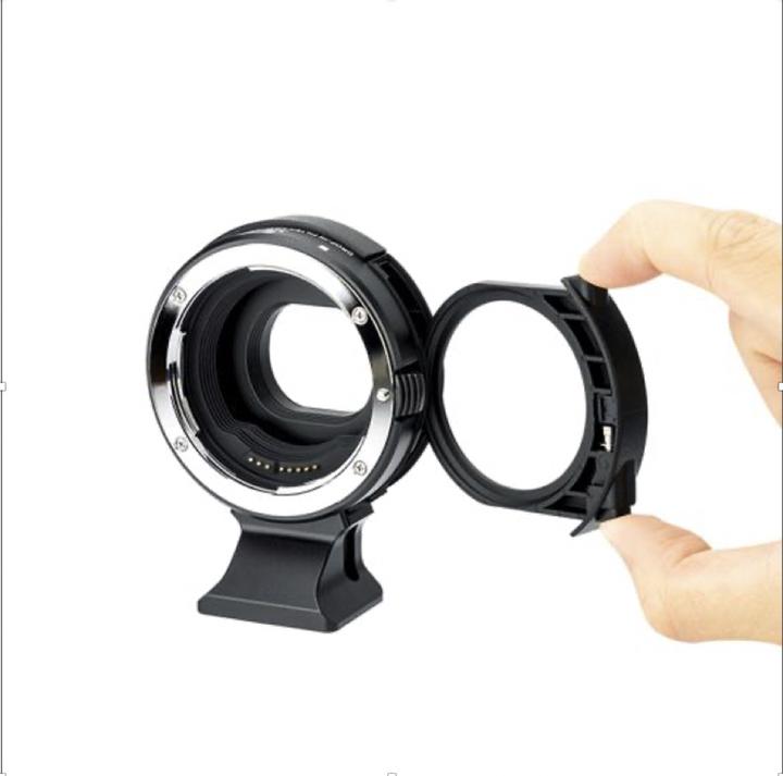 Actual product image JJC CA EF EFM K Drop in Filter Mount Adapter (inclusief filters!)