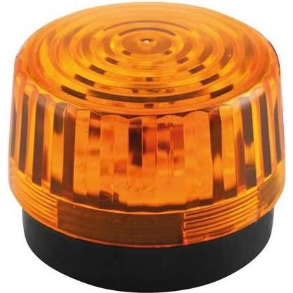 Perel, Sicherheitskennzeichnung, LED-BLITZLICHT - AMBER - 12 VDC - ø 100 mm
