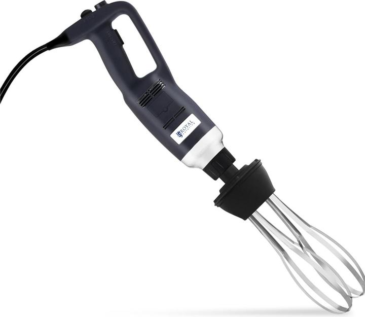 Produktbild Royal Catering Stabmixer Gastro 500 W Edelstahl Mixer Schneebesen Mixstab 16.000 U min 250 mm
