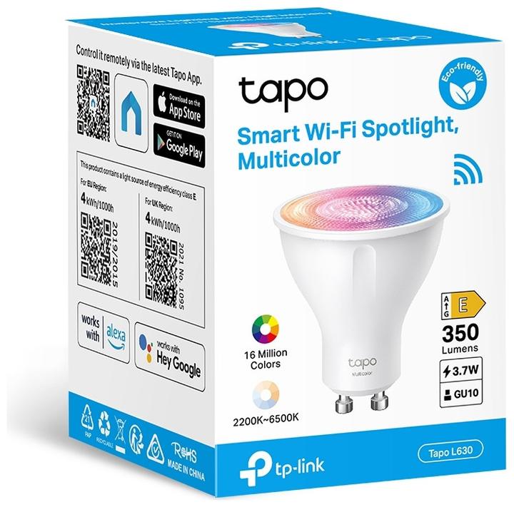 Produktbild TP-Link Tapo L630 (1-pack) (GU10, 3.70 W, 350 lm, 1 x, E)