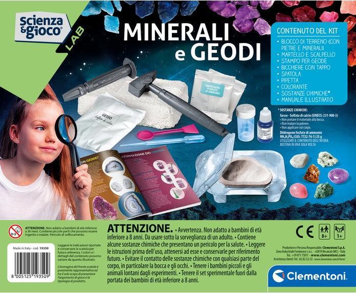 Produktbild Clementoni Wissenschaftslabor Geodi Mineralogie Set mit