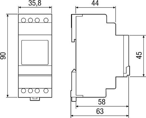 Actual product image Maico Elektroapparate-Fabrik GmbH Timer switch 2-channel ZS 4