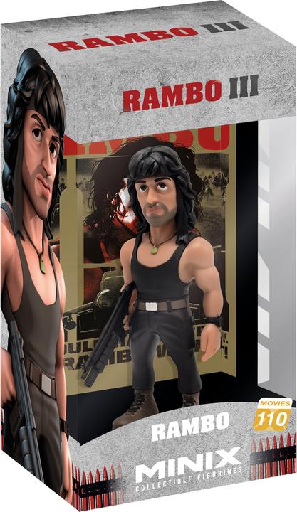 Produktbild Minix Collection RAMBO 3 - Rambo en T-Shirt - Figurine 12cm