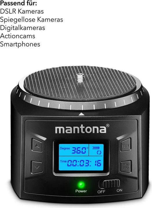 Actual product image mantona Turnaround 360 Advanced 3 (Panorama head)