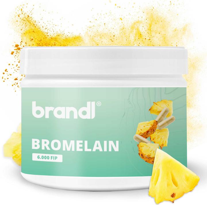 Brandl Bromelain capsules high dose (60 Piece, Capsules, 43.08 g)