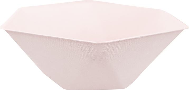 Amscan Bowl Mini Vert Decor sechseckig rosa (6 x)