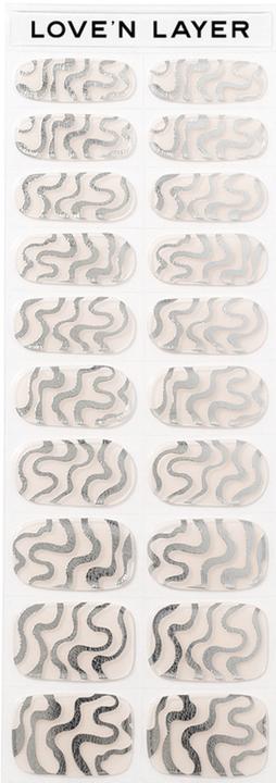 Actual product image Love'n Layer - Sweet Swirl Shiny Silver (Shiny Silver)