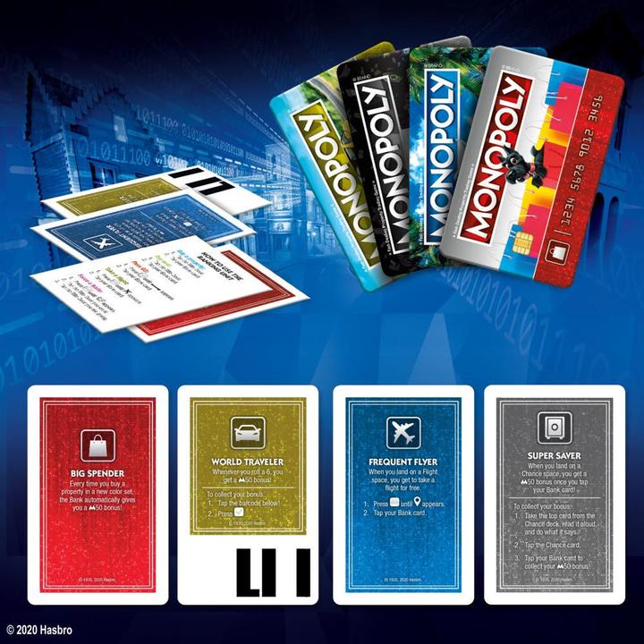 Actual product image Hasbro Monopoly Super Electronic Banking (Italian)
