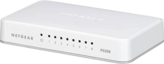 Actual product image Netgear Fs208-100pes (8 ports)