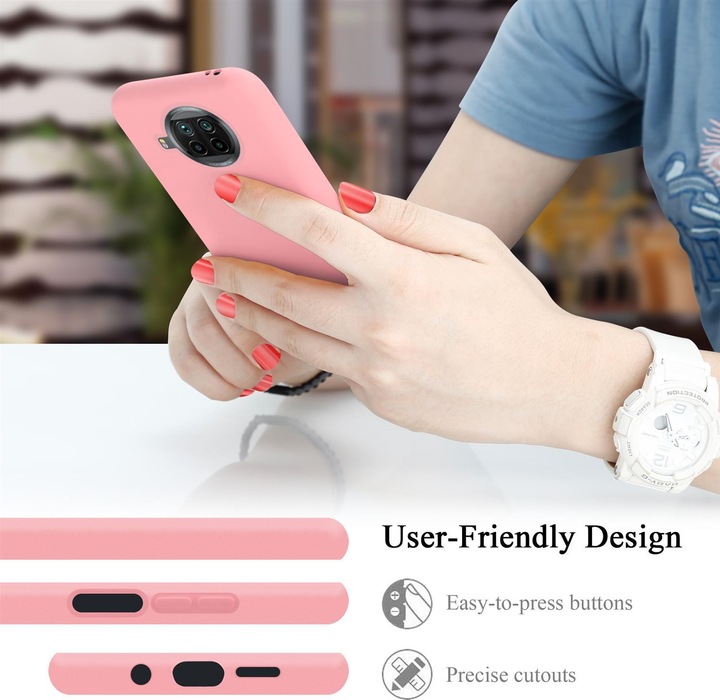 Produktbild Cadorabo TPU Liquid Silicone Case Cover (Xiaomi Mi 10T Lite)