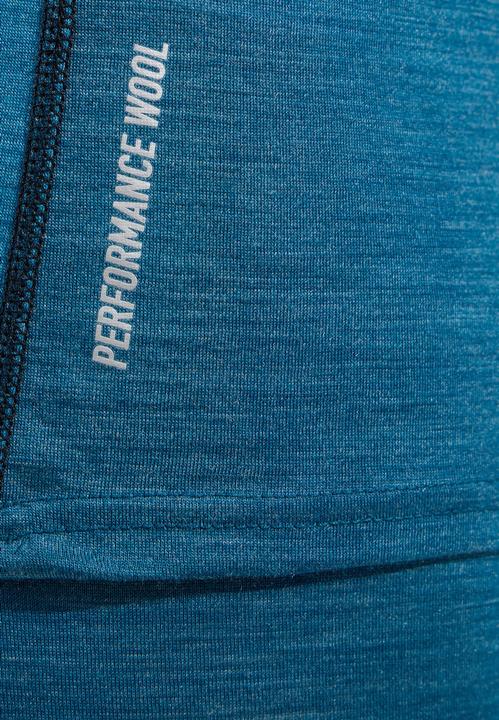 Actual product image Odlo BL TOP turtle neck l/s half zip NATURAL (S)