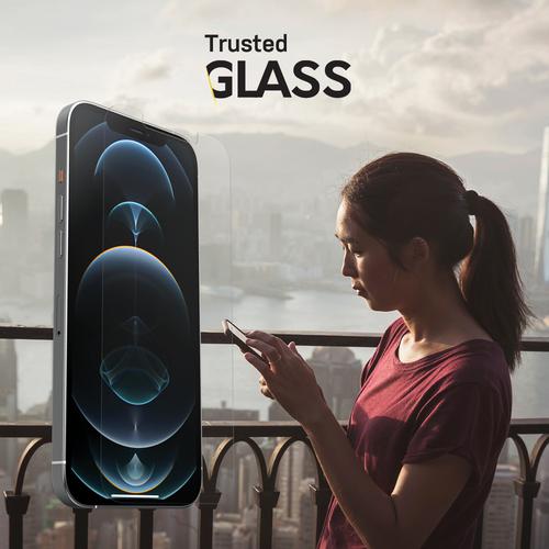 Actual product image OtterBox Trusted Glass (1 Piece, Apple iPhone 12, Realme 12 Pro+)