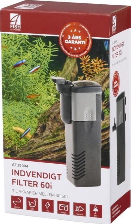 Actual product image 4fish indvendigt filter 60i, 350 L/T, 5W (Internal filters)