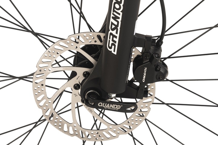 Immagine prodotto Adore E-MTB 27,5" alluminio mountain bike GV-650 motore posteriore 50NM / 15Ah spazzolato argento opaco (48 cm)