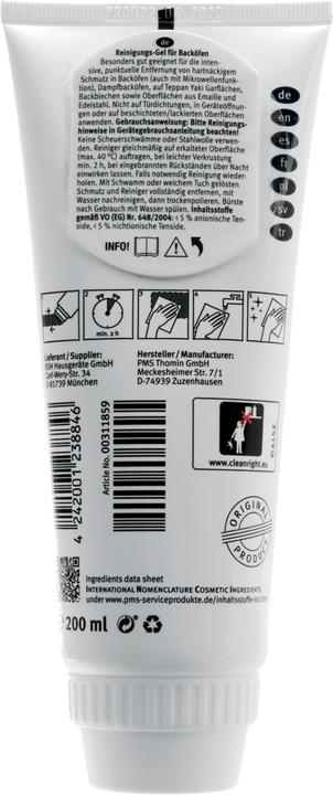 Actual product image Bosch Hausgeräte Reinigungsgel für Backöfen