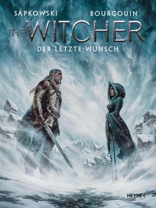 Actual product image The Witcher Illustrated – Der letzte Wunsch (German, Andrzej Sapkowski, Erik Simon, Mikaël Bourgouin, 2022)