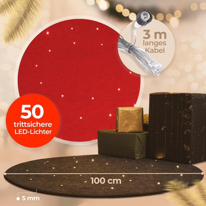 Immagine prodotto Lileno Home Copri albero di Natale da 100 cm (1 -parte)