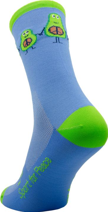 Produktbild Dirtysox Allround - Elite - LAUREUS SPORT FOR GOOD - Peace Avocado (35 - 39)