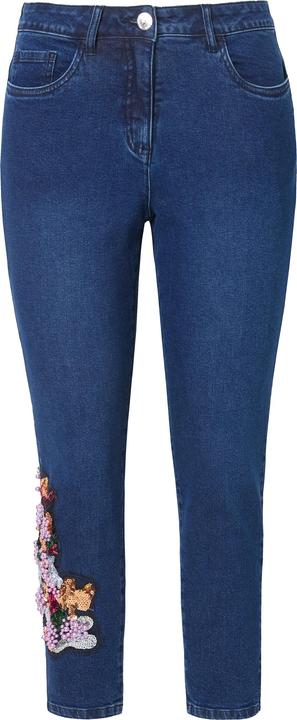 Produktbild Miamoda Jeans, Slim Fit, farbige Applikationen. 5-Pocket (46)