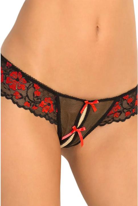 Actual product image Rene Rofe Thong ouvert with lace (M, S)