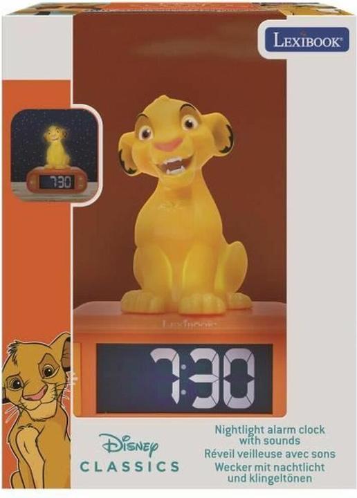 Image du produit Lexibook Simba Night light Alarm Clock with sounds (RL800AN)