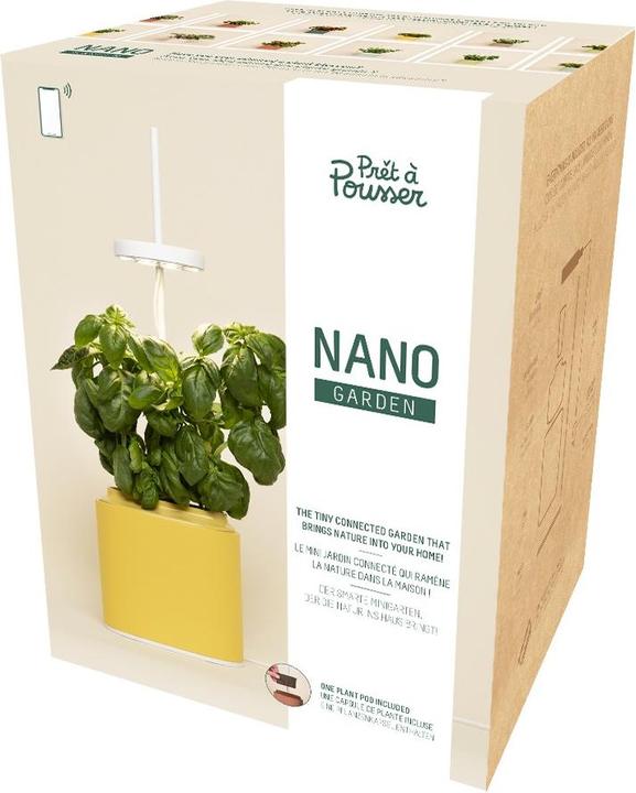 Immagine prodotto Prêt à Pousser Herb Pot Nano, giallo mimosa (13.50 cm)