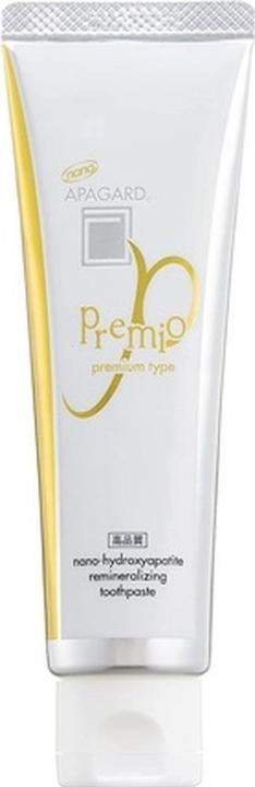 Actual product image Apagard PREMIO Remineralizing Nano-Hydroxyapatite Toothpaste 100g Premium Type Double Mint Flavor