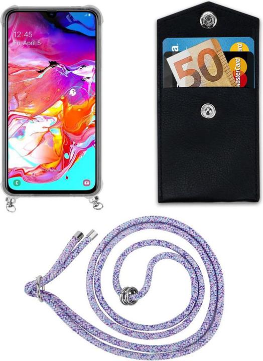 Produktbild Cadorabo TPU Handy Kette SILBER Cover