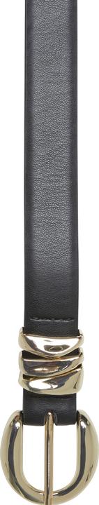 Produktbild Urban Classics Chunky Multiple Loop Synthetic Leather Belt black/gold S/M (M, S)