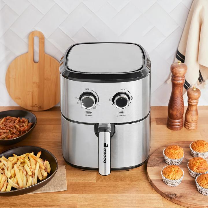 Actual product image Karaca Multifry Inox Doppelfritteuse