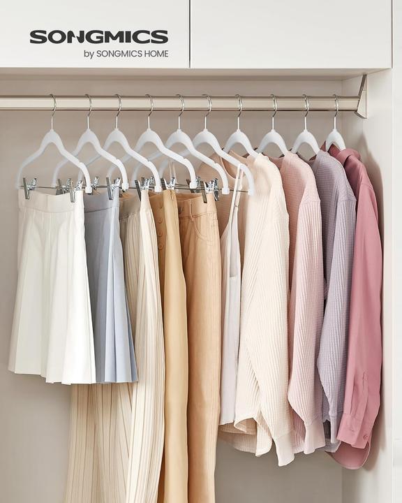 Actual product image Songmics Trouser hanger set (10 x)