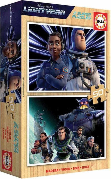 Produktbild Educa Lightyear 2x50 Teile Holzpuzzle (50 Teile)