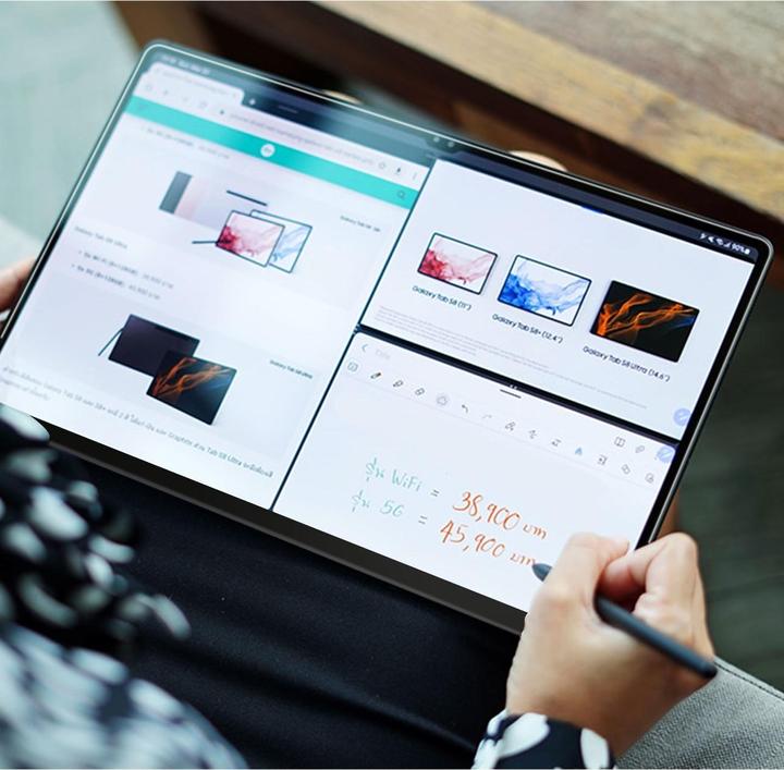 Actual product image Samsung Privacy Screen Cover (1 Piece, Galaxy Tab S9 Ultra)