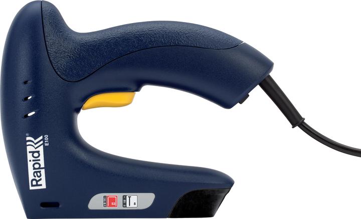 Rapid Elektro-Tacker E100, blau, im Karton