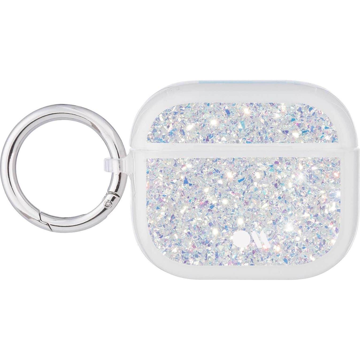 Thumbnail - Case-Mate Twinkle Case Apple AirPods (2021) stardust, Kopfhörertasche + Schutzhülle, Silber